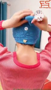 【Life Shop】Magic Quick Hair Dry Towel Microfiber Fast Absorb Quick drying Absorbent Shower Cap Baotou Ladies Dry Hair Cap Towel Tuala Rambut Dewasa Serap Air ES895