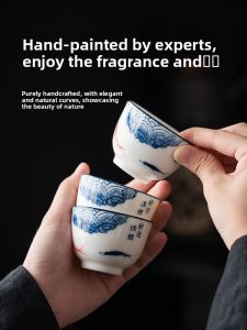 JISU | Hand-Painted Jadeite Ceramic Tea Cup