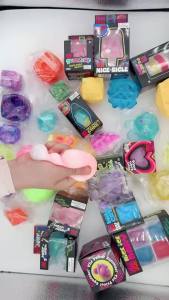 NeeDoh Round Rubiks Cube Stress Reducing Kneading Toy Soft and Slow Rebound Sensory Toy Suitable for People with ADHD