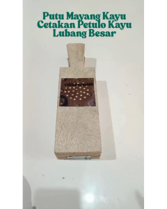 Putu Mayang Kayu / Cetakan Petulo Kayu Terlaris Lubang Bulat Besar C