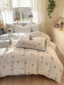 MINGSHA | Single Person Dormitory Applicable Cotton Blend Quilt Cover