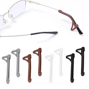 1/10Pairs Silicone Anti-slip Ear Hook Anti-lost Ear Hook Holder Elastic Grip Eyewear Retainer Fasteners for Sunglasses Glasses Accessories