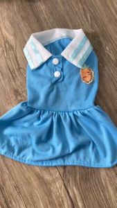 QA°03 Kawaii Pet Fruity Series Golf Dress With Collar Pet Polo Shirt Design Cute and Elegant Pet Dress