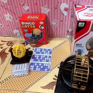 Bộ Đồ Chơi Lô Tô Loto Bingo Cao Cấp Dành Cho Bé
