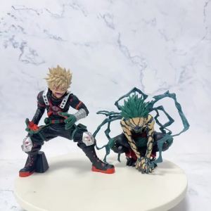 Bandai | 16cm Boku no Hero Academia Anime Figure Dark Deku Izuku Midoriya Action Figure Bakugou Katsuki Figurine PVC Collection Model Toy