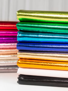 High Elastic Spandex Bronzing Sequin Fabric Gold Stage Costume Full Version Full Elastic Force Cloth Clothing Fabric