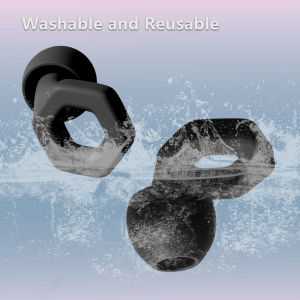 1set Ear Plugs for SleepingSleep aidNoise Reduction Super Soft ReusableHearing Protection Anti noise earplugs for Travel Work