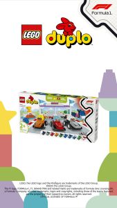 [BrickMonster] Lego 10445 Duplo F1® Team Race Cars & Drivers