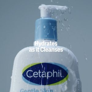 Cetaphil Gentle Skin Cleanser 236ml | Non-Drying Face Wash for Sensitive Skin | With Glycerin Niacinamide (Vitamin B3) & Panthenol (Vitamin B5) | Paraben-Free Fragrance-Free Hypoallergenic & Non-Comedogenic