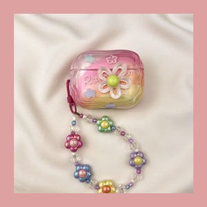 Summer Colorful 3D Flower AirPods4 Protective Case Wireless Bluetooth Apple pro Earphone Shell Soft TPU Second Generation Third Generation Aipods2 Airpodpro Fourth Generation Box