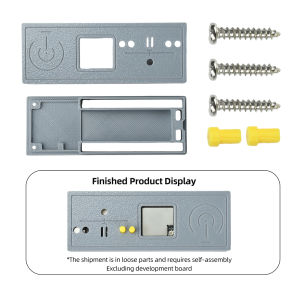 ESP32-S3 Wi-Fi/BT Development Board Shell Enclosure 44-Pin with Antenna Holes & GPIO Pins Protective Plastic Cover Easy Install