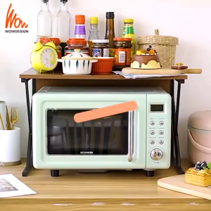 IRO Microwave Rack Kitchen Organizer Multi-layer kitchen Multipurpose Microwave Shelf Kitchen Rack 微波炉架