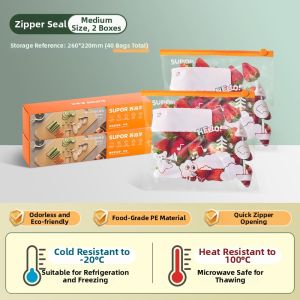 Supor | Food Grade Freezer Bags Sealed