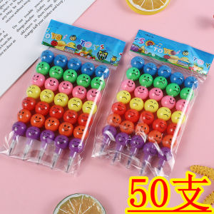 Creative Cartoon Ice Candy Pencils Crayons Set for School Activities Student Learning Supplies Seven Sticks Practical Stationery