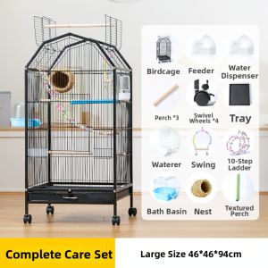 XIAONONGSHAN | Deluxe Ecological Parrot Cage For Budgerigars and Cockatiels
