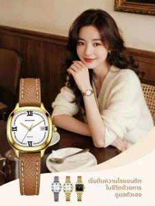 Shanghai | Retro Luxury Gold Quartz Womens Watch