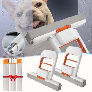 Mini Foldable Sponge Mop Durable Multifunctional Cleaning Tool Strong Absorption For Desktop Tabletop Wet And Dry Use