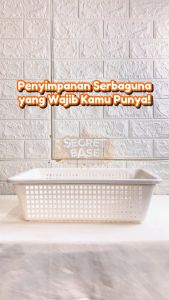 KERANJANG ROBLOX PUTIH - Keranjang Serbaguna Organizer / Box Container / Kotak Penyimpanan