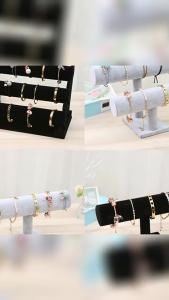 T-Bar Jewelry Organizer Stand - Portable Holder for Watch Necklace Bracelet Chain Hairband Shop Home Display
