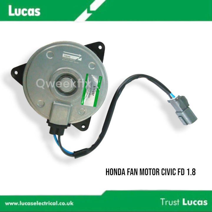 Genuine Lucas Fan Motor Honda Civic FD 2005 2012 / CRV / CRV Gen 3