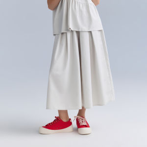 happy nocnoc | Airy Quick-dry Girls Wide-leg Skirt Pants
