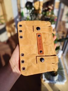 Multifunctional Canvas Inner Bag Replacement A5 A6 Notebook Passport Storage Folder Card Holder Note Taking Binding Journal