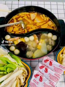 Nồi lẩu điện đôi 2 ngăn Perfect PF-A2N - Dung tích 5 lít