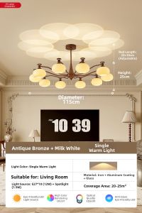 AOMAO | Vintage French Style Chandelier