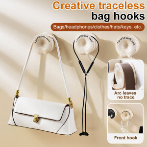 High Strength Suction Cup Hook No Drilling Bathroom Door Back Traceless Sticky Hook