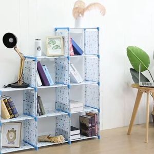 Storage Rack Foldable Simple Bookcase Storage Shelf 5/6 Layers Home Storage Organizer