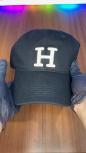 Topi Baseball Logo H Import Premium Quality Casual Sporty Vintage Style Olahraga Pria Wanita