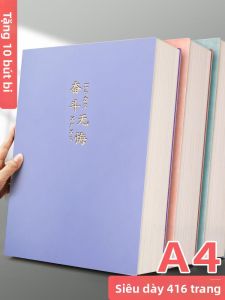 ANJIESHUN | Sổ Ghi Chép Dày Cho Sinh Viên Chuẩn Bị Thi A4