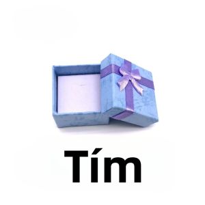 Hộp Đựng Trang Sức Nhỏ Nhẫn Dây Chuyền Bông Tai Hộp Quà Màu Sắc Dùng Làm Quà Tặng Giáng Sinh Valentine Sinh Nhật Cưới Hỏi