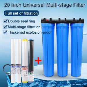 2/3/4 Stage 20 Inch Deep Well Water Filter housing Complete Set Water Purifier Filter Complete Set For Whole House