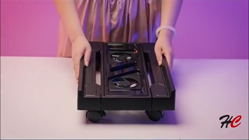 【 SG Seller 】Adjustable Mobile CPU Stand Increase Heat Dissipation Storage Chassis Heightening Base Cooling Host Tray