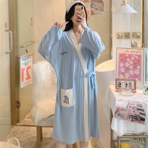 PAMPAS | Wearable Quick-Dry All-Season Cotton Gauze Water Absorbent Robe