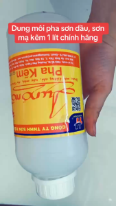 Dung môi pha sơn mạ kẽm 1 lít chính hãng thinner