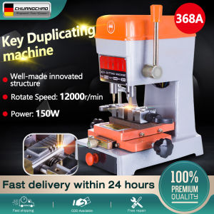 CHUANGCHAO Key Duplicating Machine - Door Key Cutting Copy Key with Duplicator Machine Locksmith - Model: TH-2A, 220V/50HZ, 150W Motor - Practical and Versatile for Civil Keys, Car Keys, Motorcycle Keys - Easy to Operate and Stable Work - Package Included