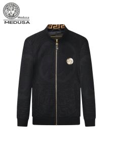 MEIDUSA | Luxury Warm Knit Stand-Collar Commuting Jacket for Men
