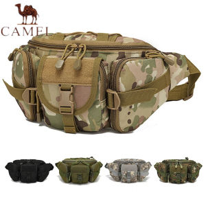 Camel High Quality Waist Bags For Outdoor Sports Multifunctional Waist Bags For Camping Hiking Traveling Running