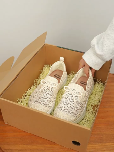 Joy&Mario Womens Slip-on Casual Thick-soled White Sneakers Breathable Mesh Upper shoes