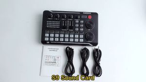 Siborie S9: Sound Card Mixer Bluetooth untuk Karaoke & Telepon