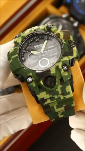 COD/BAYAR DITEMPAT Jam Tangan Pria  skmei 2197 Dual time  rubber water resist original