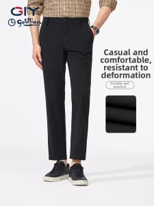 GYgoldlion | Youth Casual Pants Elastic Thin Autumn Pants