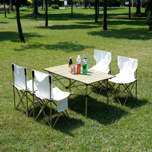 LINSI | Folding Egg Roll Table for Camping