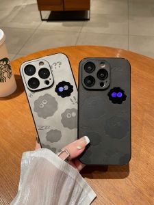 Fashionable Sheepskin Phone Case for iPhone 17 pro Max Apple 16 pro Anti-Fall Full Cover Lens Film 15 New 14 plus High-End Feel 13