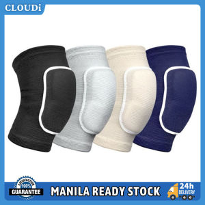 1 Pair Thickened Sponge Kneepad Sports Yoga Fitness Running Anti-Collision Protection Ventilation Comfortable Knee Protection Thickened Sponge Knees Brace Support