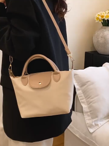 READY STOCK MYFOOYIN Mini Crossbody Tote Bag Fashion Nylon Shoulder Messenger Women Handbag Coin Purse Adjustable