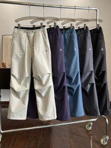 Thickened Fleece Lined High Waist Straight Leg Soft Shell Ski Pants Womens Casual Outdoor Snowboarding Trousers Windproof Waterproof