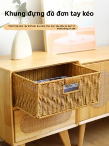 KENS | Handwoven Rattan-like Storage Basket for Home Use